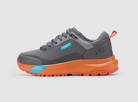 FitVille Women's Low-top Rugged Core Hiking Shoes by FitVille