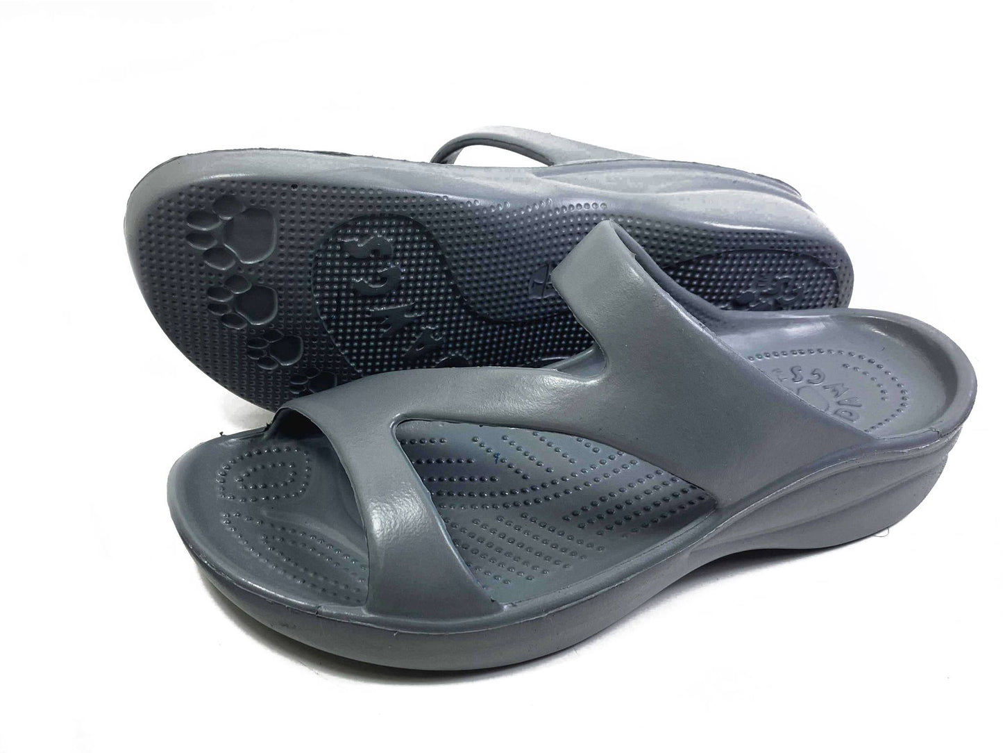 Women's Z Sandals - Flat Grey by DAWGS USA