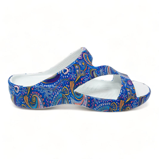 Women's PAW Print Z Sandals - Birds of a Feather by DAWGS USA