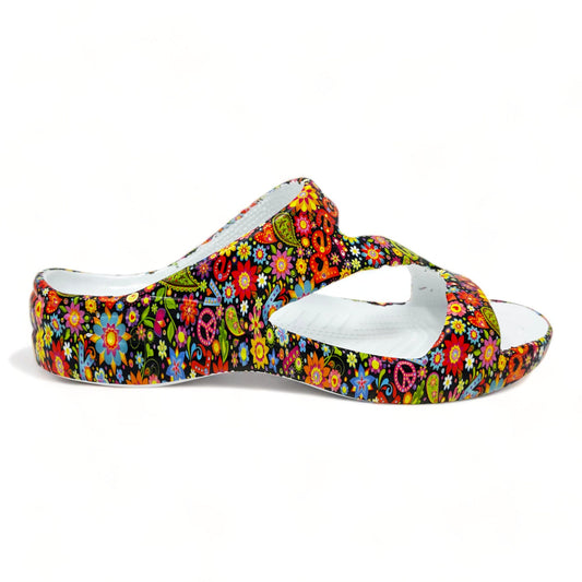 Women's PAW Print Z Sandals - Peace Out by DAWGS USA
