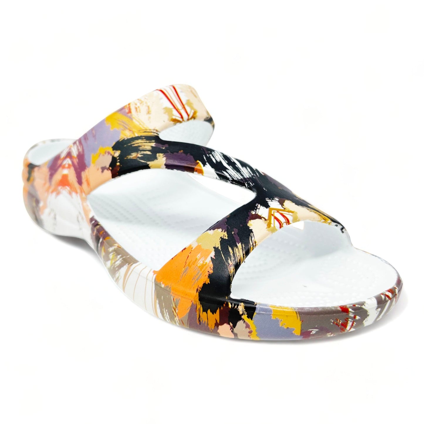 Women's PAW Print Z Sandals - Rare Earth by DAWGS USA