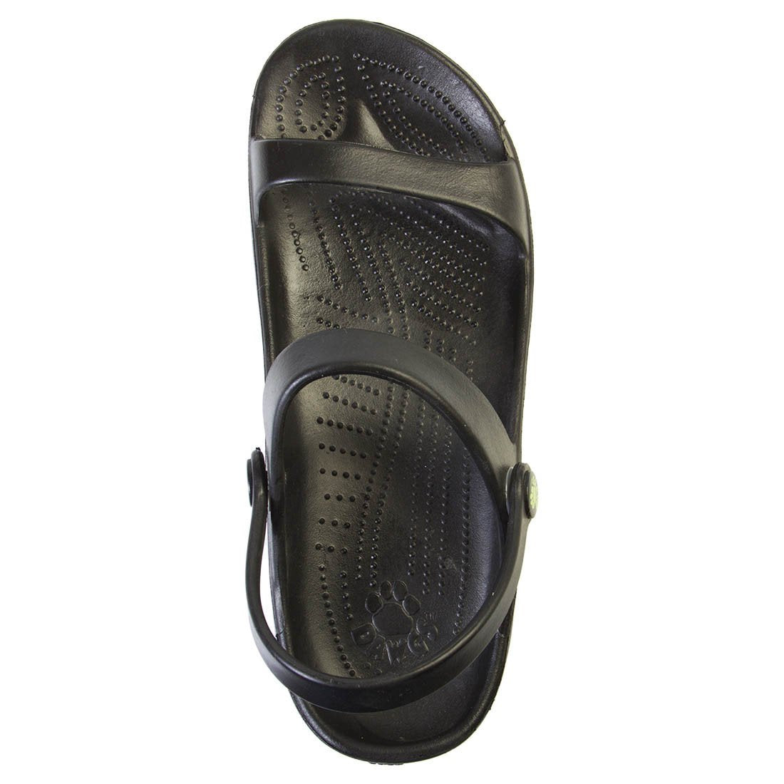 Women's 3-Strap Sandals - Black by DAWGS USA