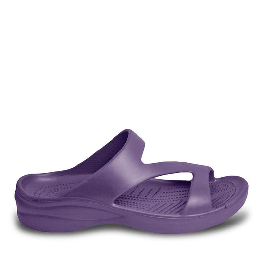Women's Z Sandals - Purple by DAWGS USA