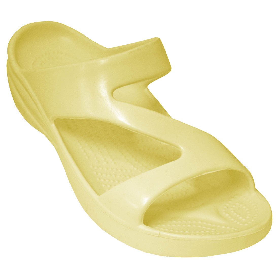Women's Z Sandals - Yellow by DAWGS USA