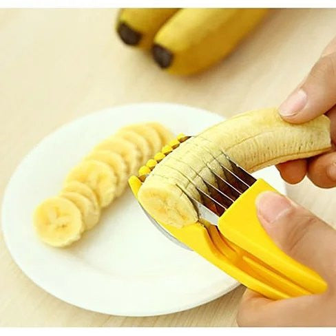 Go Bananas Over The Bite Size Banana Slicer by VistaShops
