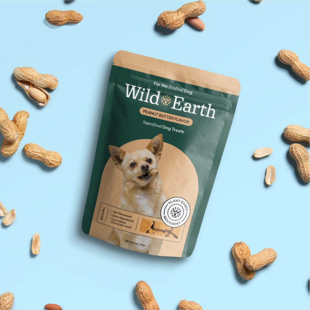 3 Pack - Superfood Dog Treats with Koji (5 oz per bag) by Wild Earth - The Hammer Sports