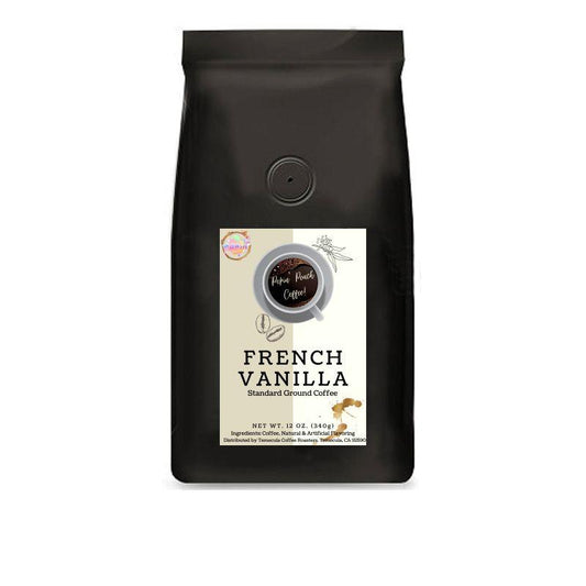 French Vanilla Coffee 12 oz by Popin Peach LLC - The Hammer Sports