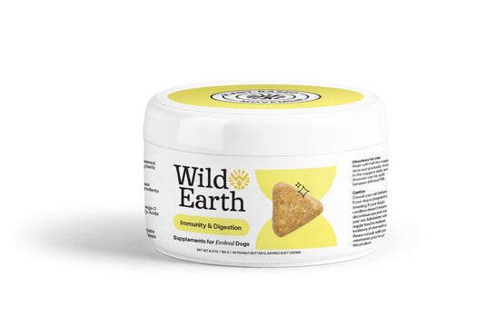 Immunity & Digestion Dog Supplements by Wild Earth - The Hammer Sports