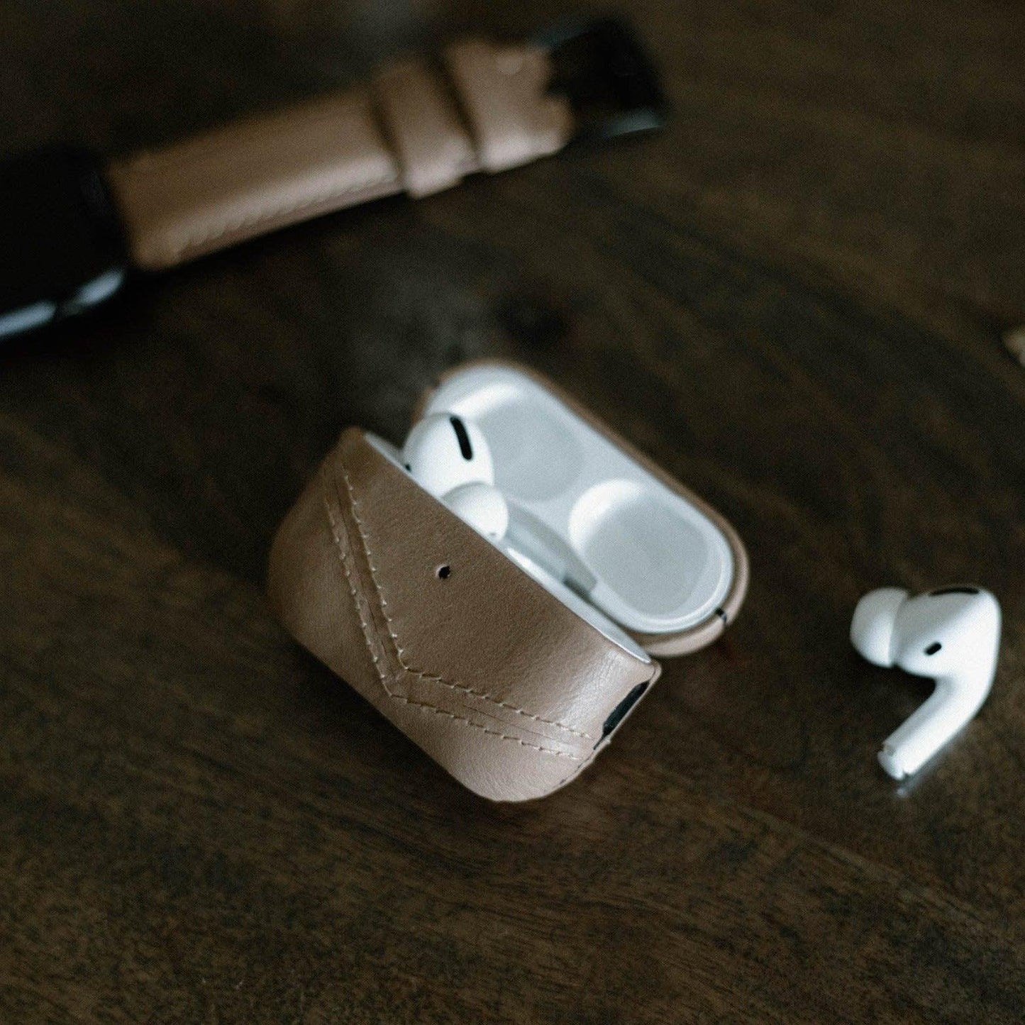 Leather AirPods Cases - DUNE by Bullstrap - The Hammer Sports