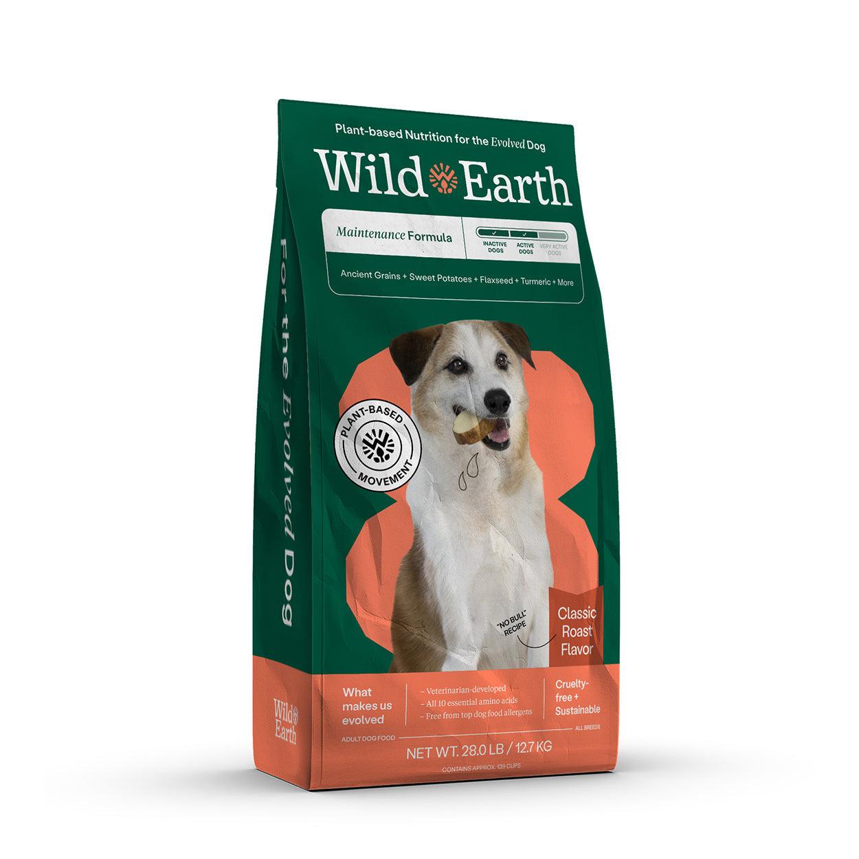 Maintenance Formula Dog Food by Wild Earth - The Hammer Sports