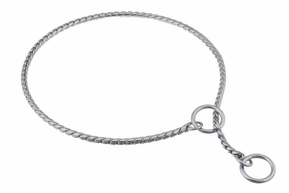 Alvalley Slip Snake Show Chain Collar