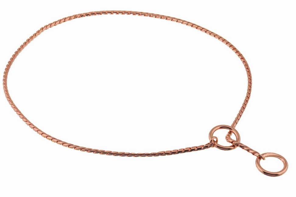 Alvalley Slip Snake Show Chain Collar