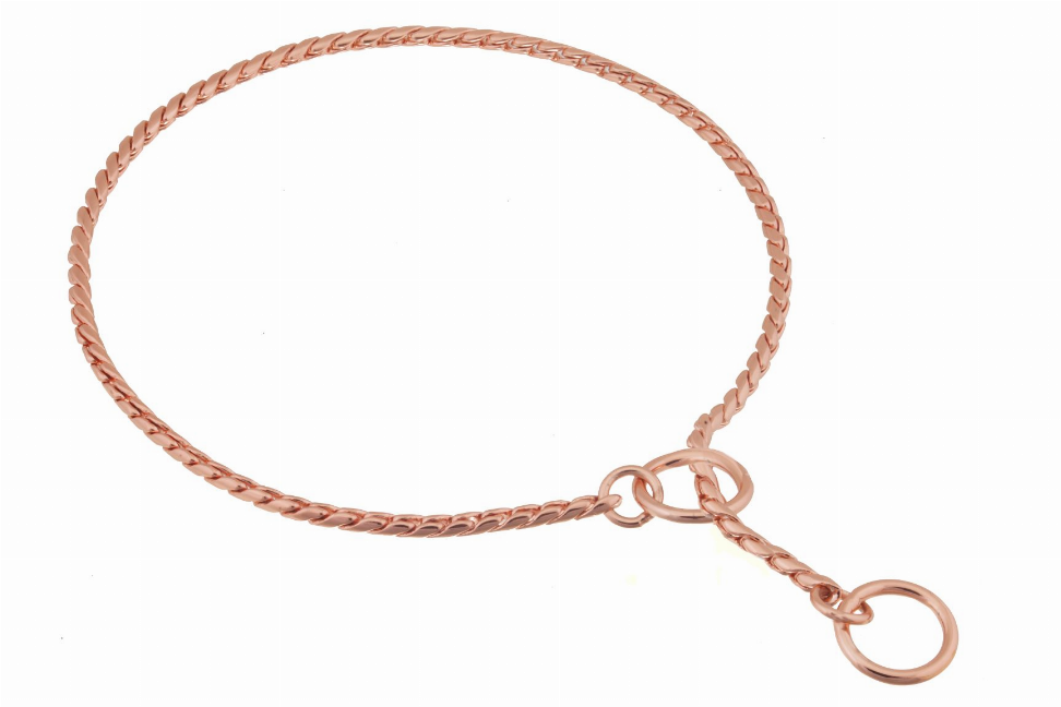 Alvalley Slip Snake Show Chain Collar