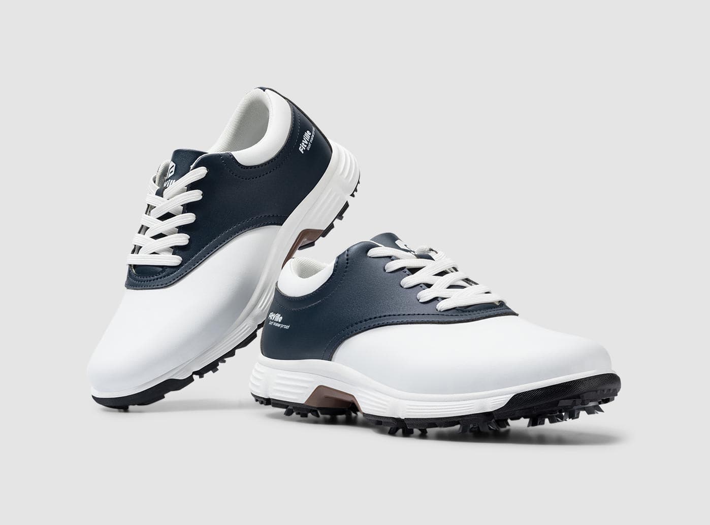 FitVille Men's GreenTread Golf Shoes V1 by FitVille