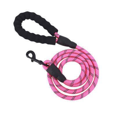 Reflective Nylon Braided Traction Rope Dog Explosion-Proof Rushing Dog Walking Rope