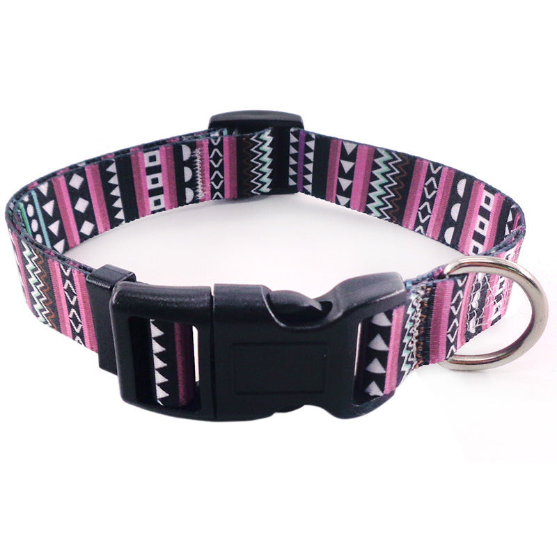 Pet Products Digital Printing Pet Collars Bohemian Collars National Style Dog Collars