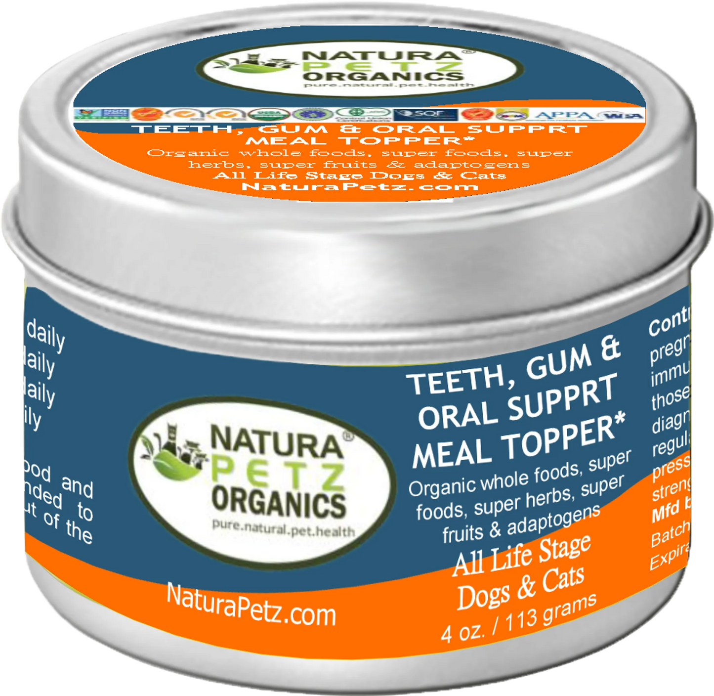 Teeth, Gum & Oral Support Meal Topper* - Flavored Meal Topper For Teeth, Gum & Oral Support*