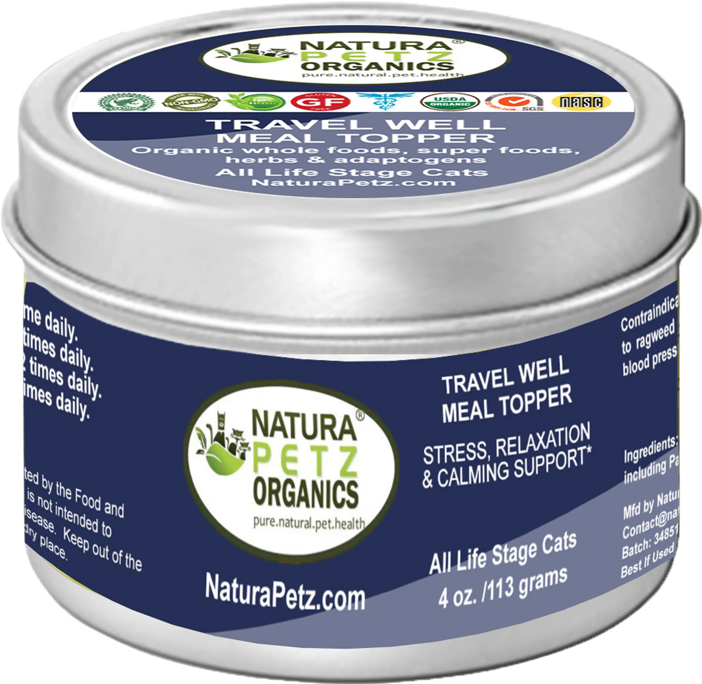 Travel Well Meal Topper* Stress, Relaxation & Calming Support For Dogs And Cats On The Go*