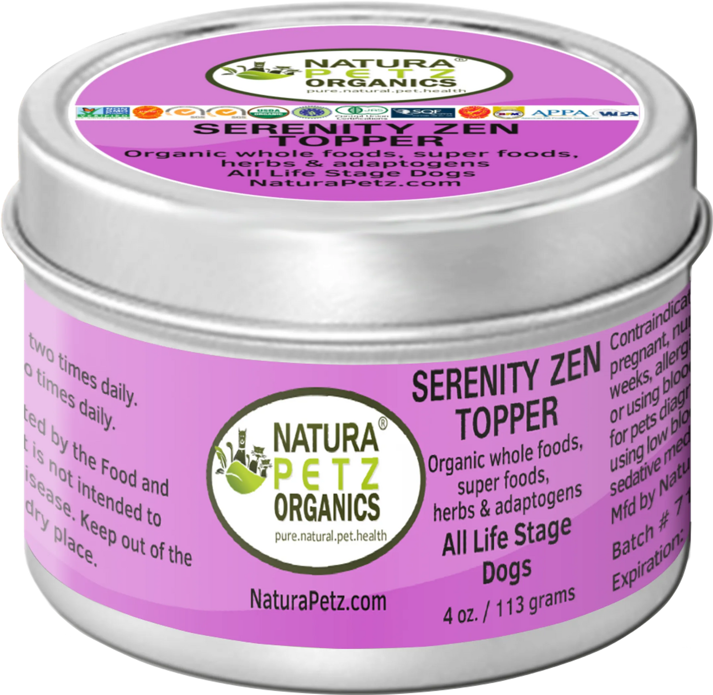 Serenity Zen Meal Topper For Dogs And Cats* - Serenity Zen Anti-Stress & Anti-Anxiety Meal Topper*