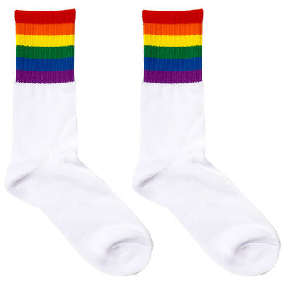 Men's rainbow socks