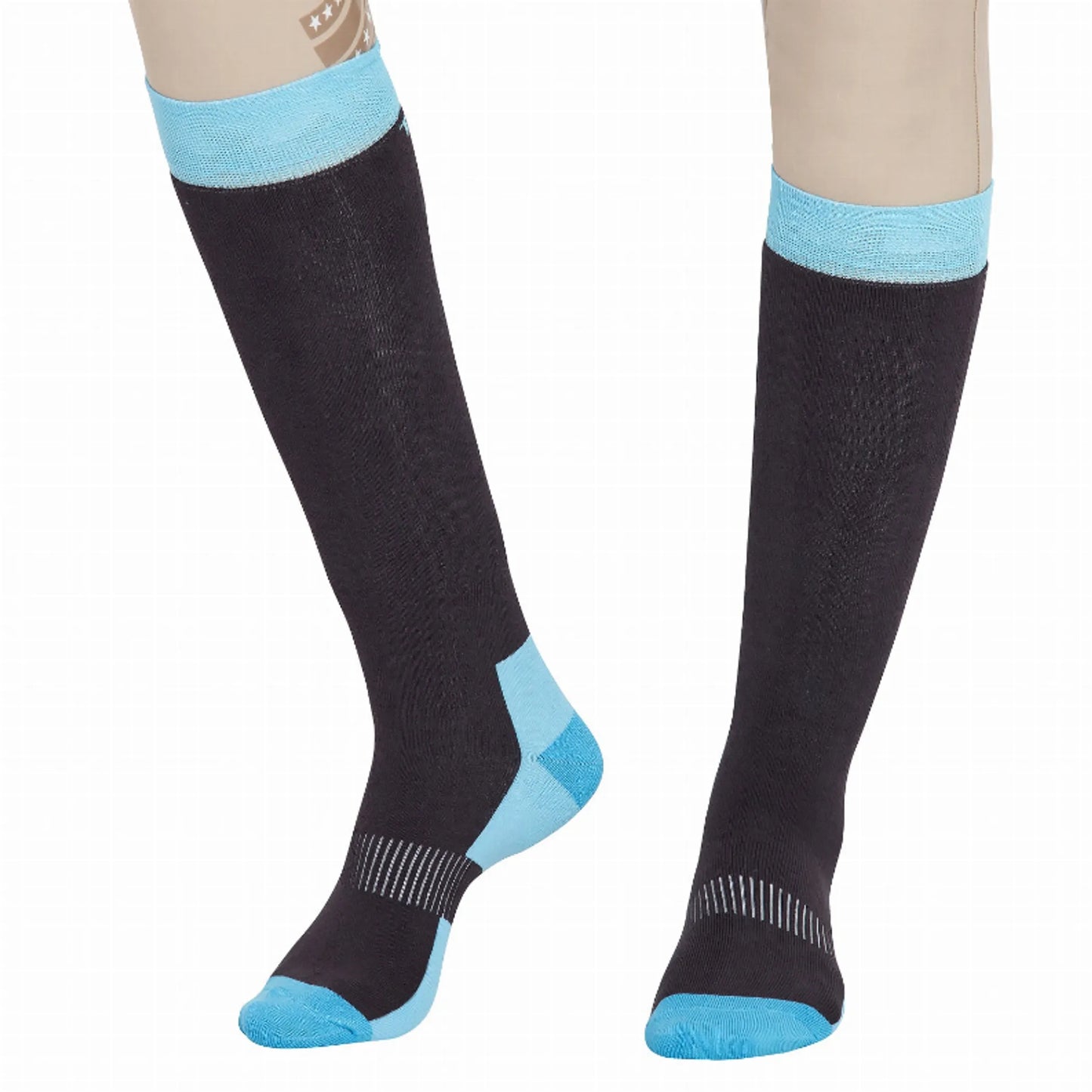 TuffRider Ladies Neon Winter Thermal Knee Hi Socks - 3 Pack