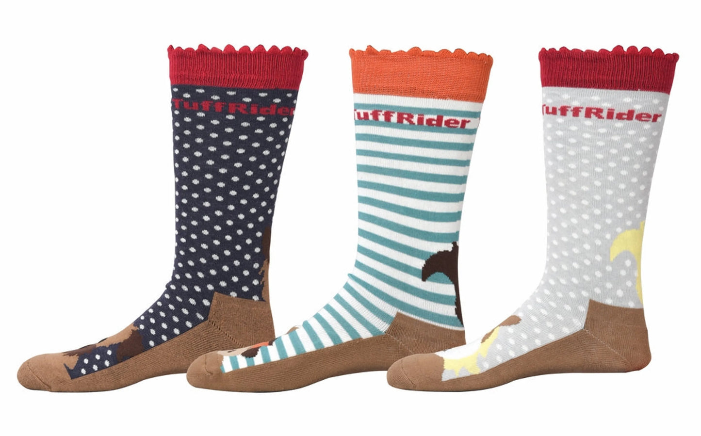 TuffRider Aron Kids Socks - 3 Pack