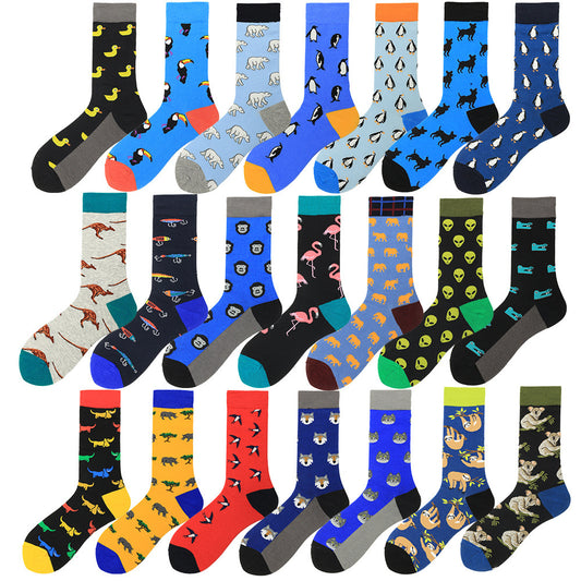 New Autumn And Winter Fashion Socks Men's Tube Socks