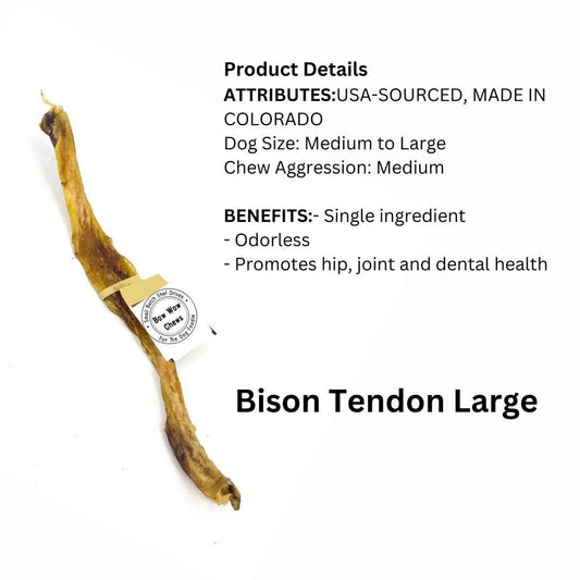 Colorado Bison Tendon Large