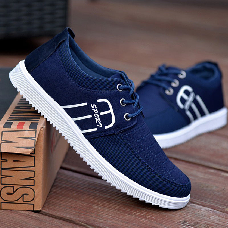 2021 new autumn air shoes men's casual shoes sneakers slip Korean fashion shoes