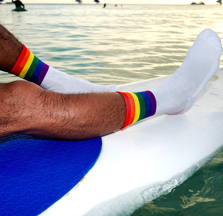 Men's rainbow socks