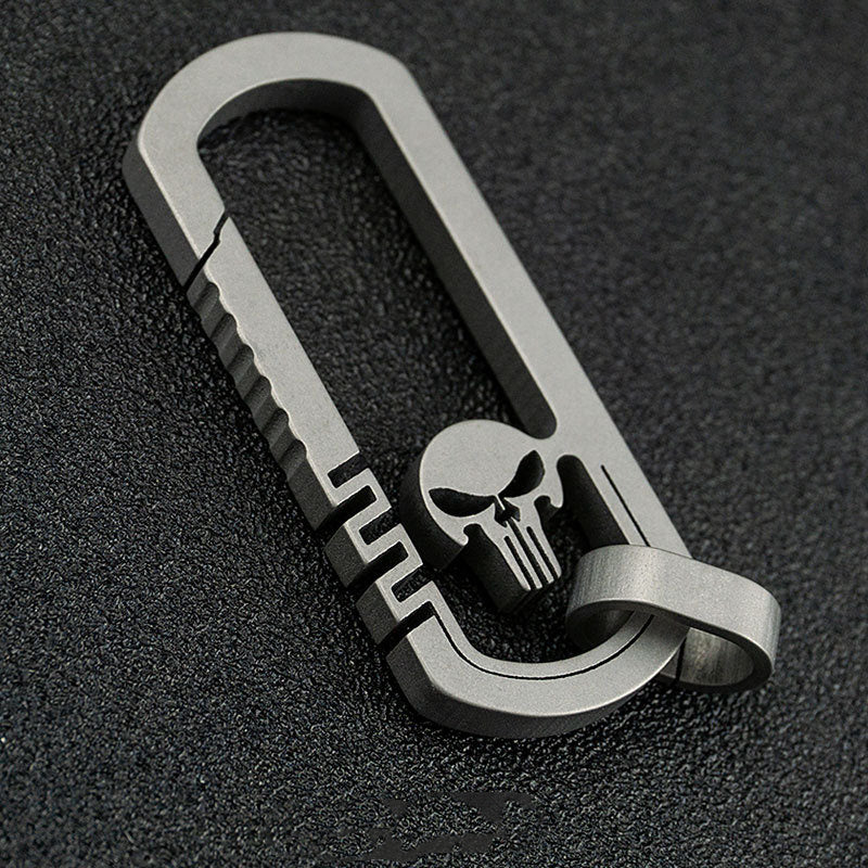 Titanium Alloy Pendant Mini Carabiner