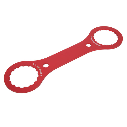 Bicycle BB Wrench Bottom Bracket Tool 44mm 46mm 16 24 Notch BB Installation Remover ToolRed