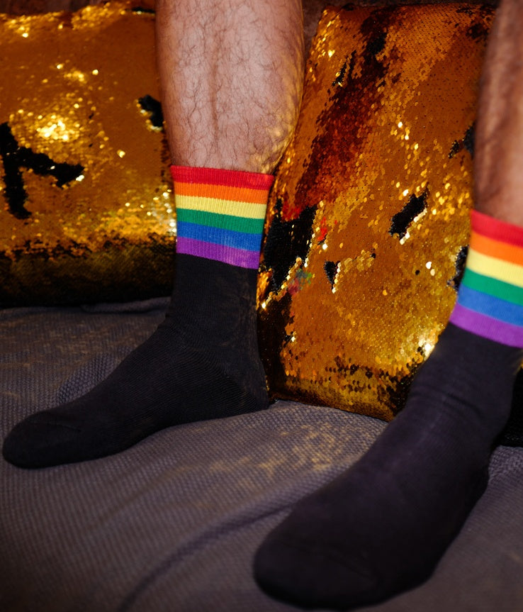 Men's rainbow socks