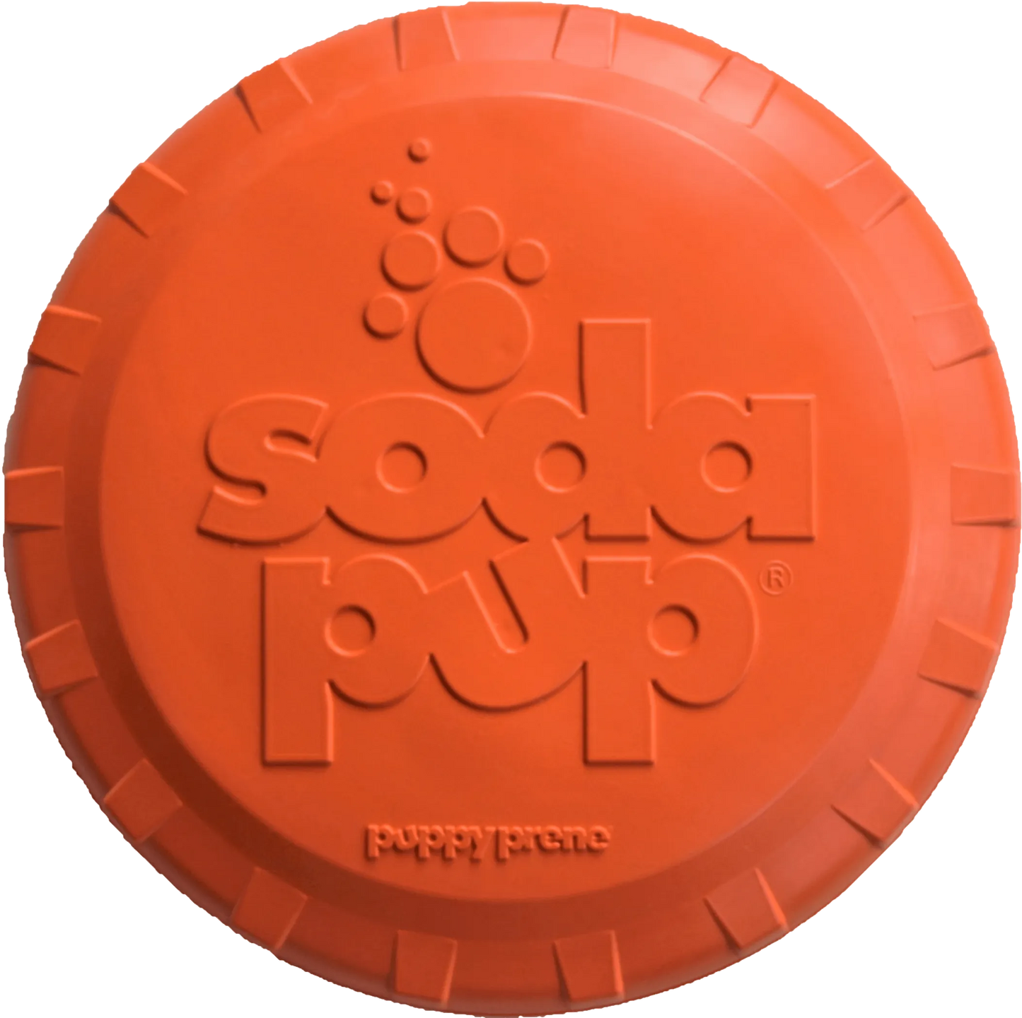 SP Bottle Top Flyer Durable Rubber Retrieving Frisbee