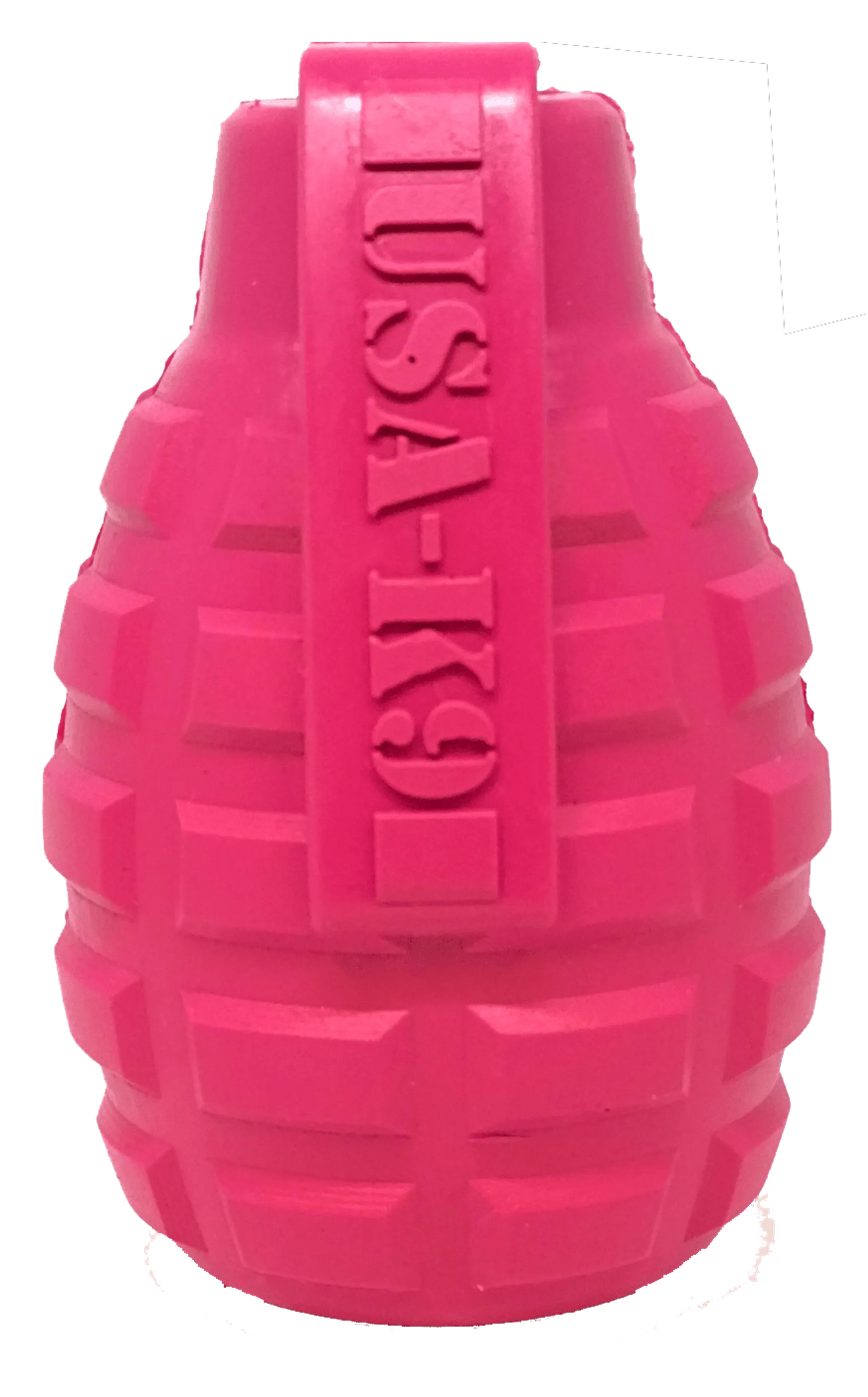 USA-K9 Puppy Grenade Durable Rubber Chew Toy & Treat Dispenser for Teething Pups