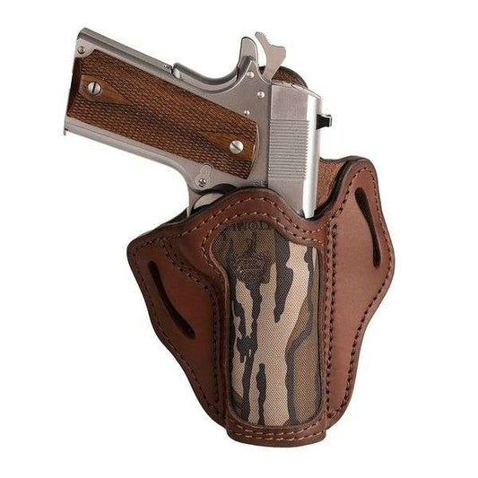 1791 GUNLEATHER MOSY OAK BELT HOLSTER SIZE 1 BROWN RH FITS 5IN 1911