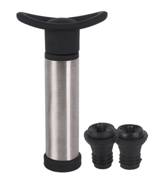 3-Piece Stainless Steel Wine Pump