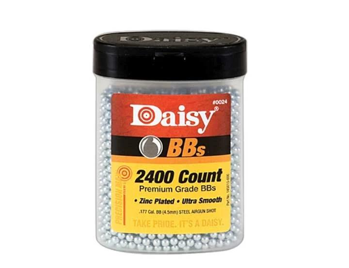 Daisy PrecisionMax .177 BB Zinc-Plated Steel 2400/ct Bottle