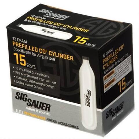 Sig Sauer CO2 Cartridge 12gr 15/ct