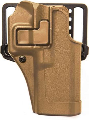 Blackhawk! SERPA CQC Concealment Holster Matte Finish Glock 17/22/31 Coyote Tan Right Hand