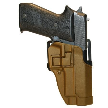 Blackhawk! SERPA CQC Concealment Holster Matte Finish Sig P220/P229 Coyote Tan Right Hand