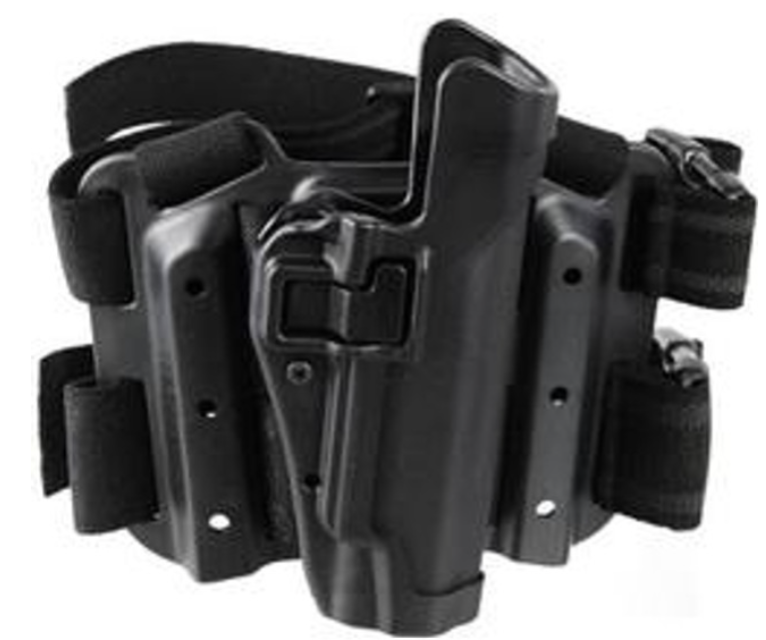 BLACKHAWK  BLACKHAWK HOLSTER GLOCK 20/21/21SF/37/38 S&W M&P ALL MODELS RH BLACK SERPA TACTICAL LEVEL II