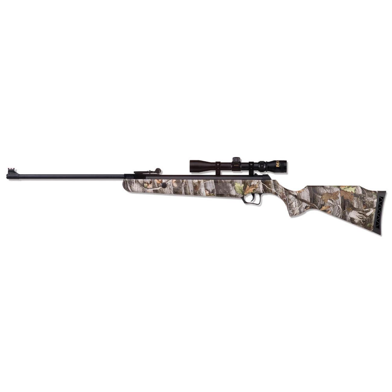 Beeman (1079) .177 Air Rifle Combo W/next G1 Camo Synthetic Stock Includes 39 X 32 Scope & Mounts