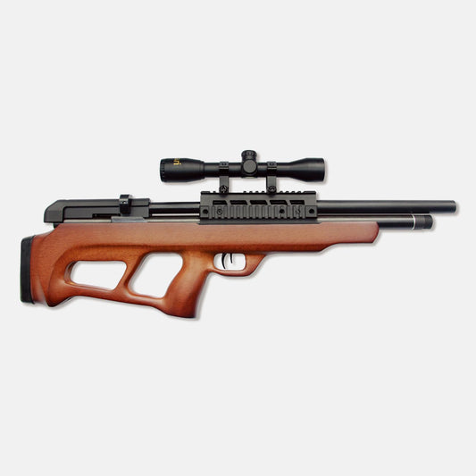 Beeman (1359) Commodore .25 Pcp Underlever 3500 Psi Air Rifle Combo 9shot Mag W/4 X 32 Scope