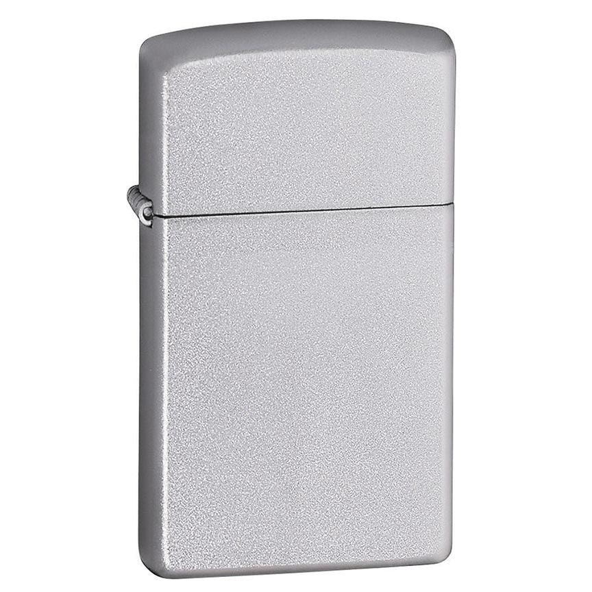 Zippo *1605* Windproof Lighter Slim Satin Chrome