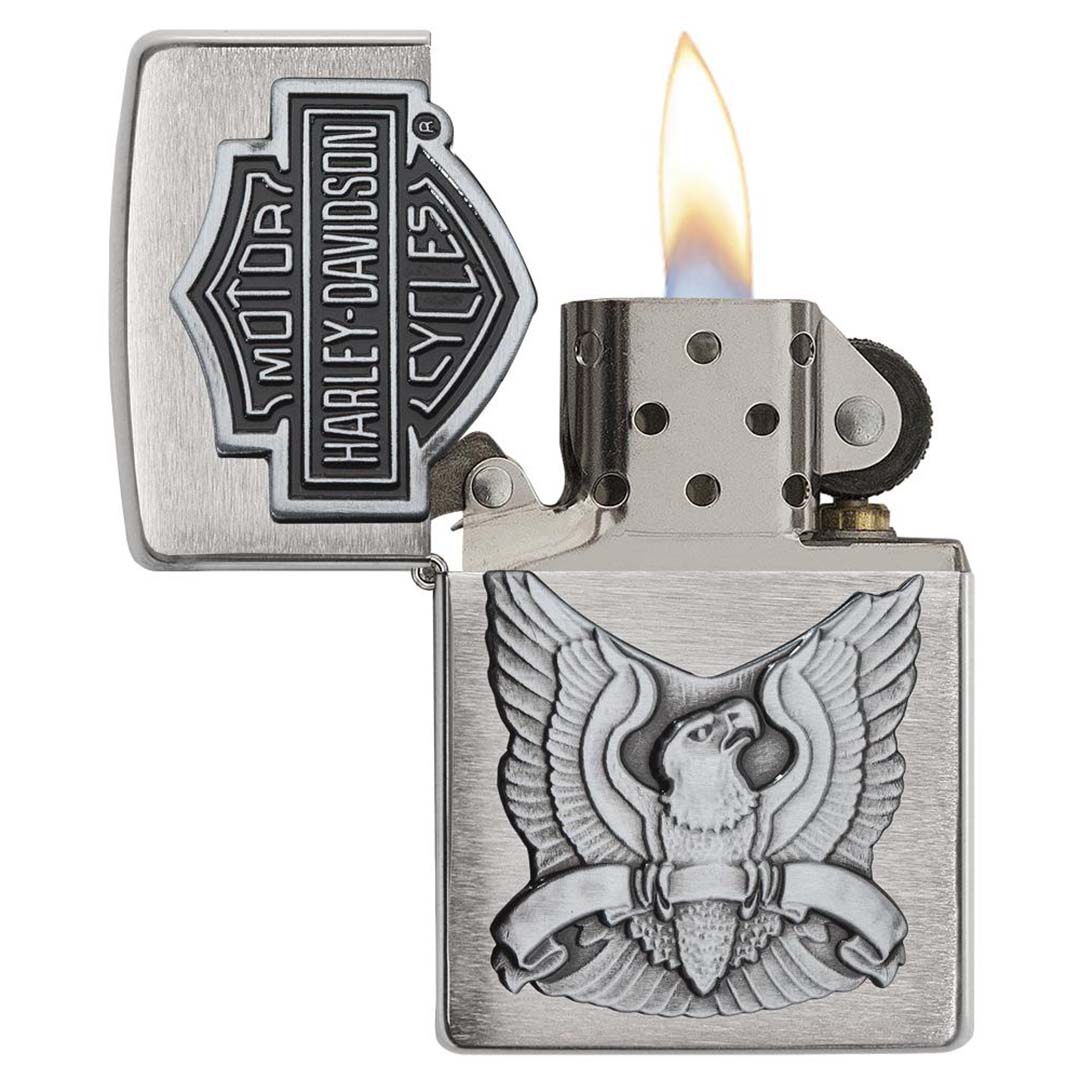 Zippo Windproof Lighter Harley-davidson Eagle Wings