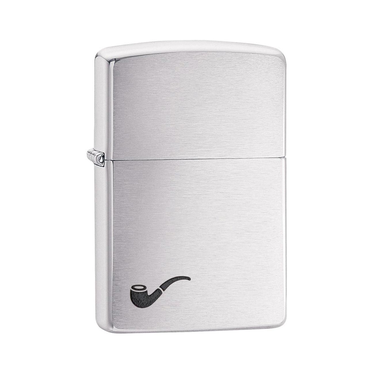 Zippo Windproof Lighter Pipe Lighter Brushed Chrome