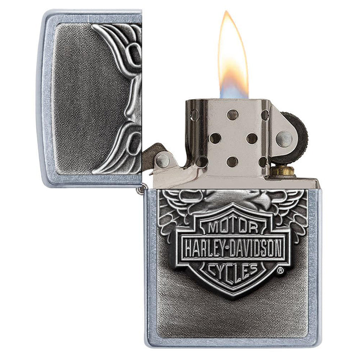 Zippo Harley-davidson Eagle Wings Pocket Lighter