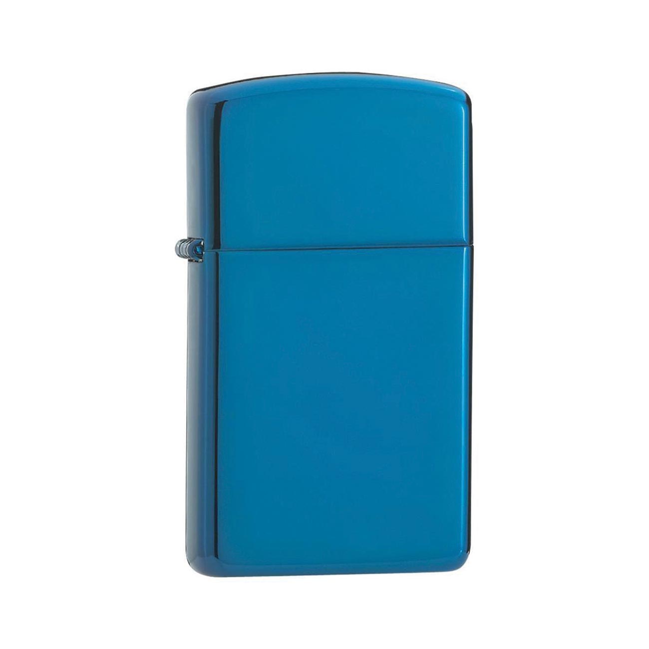 Zippo Windproof Lighter High Polish Blue Slim Case