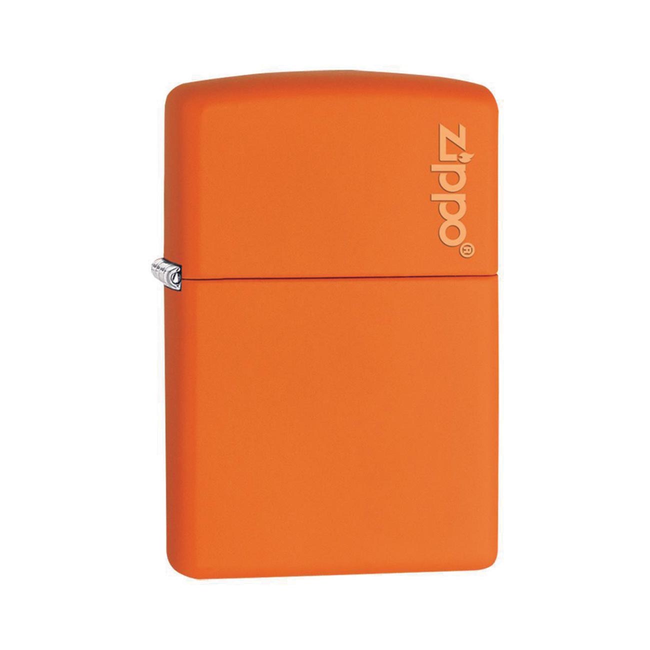 Zippo Windproof Lighter Orange Matte W/zippo Logo